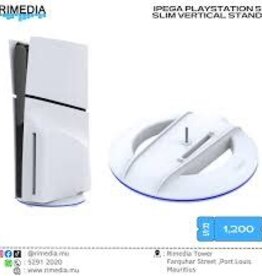 Ipega PS5 SLIM Vertical Stand - (Non Electric) White PG-P5S025