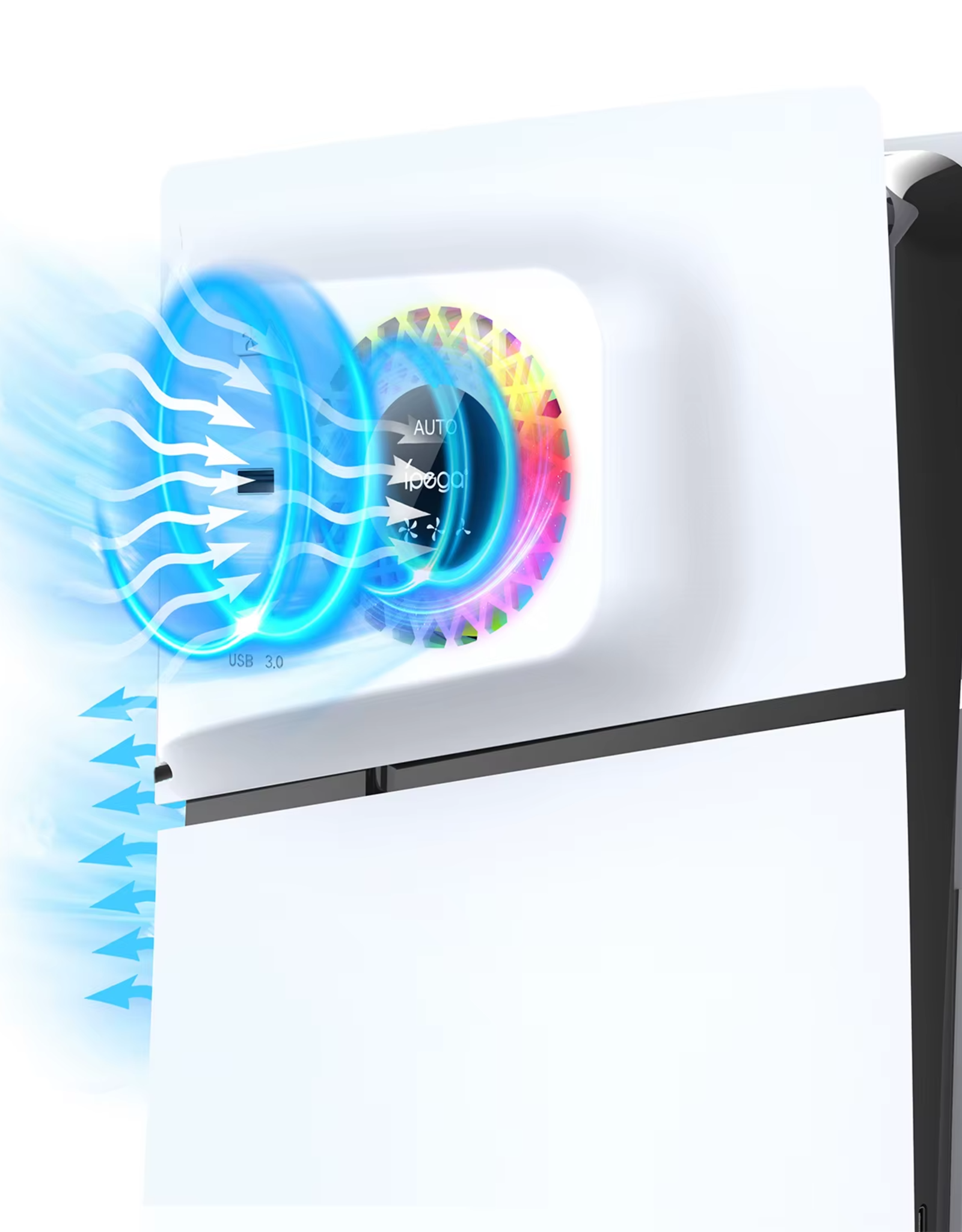 Ipega ps5 slim Temperature-controlled side fan PG- P5S019