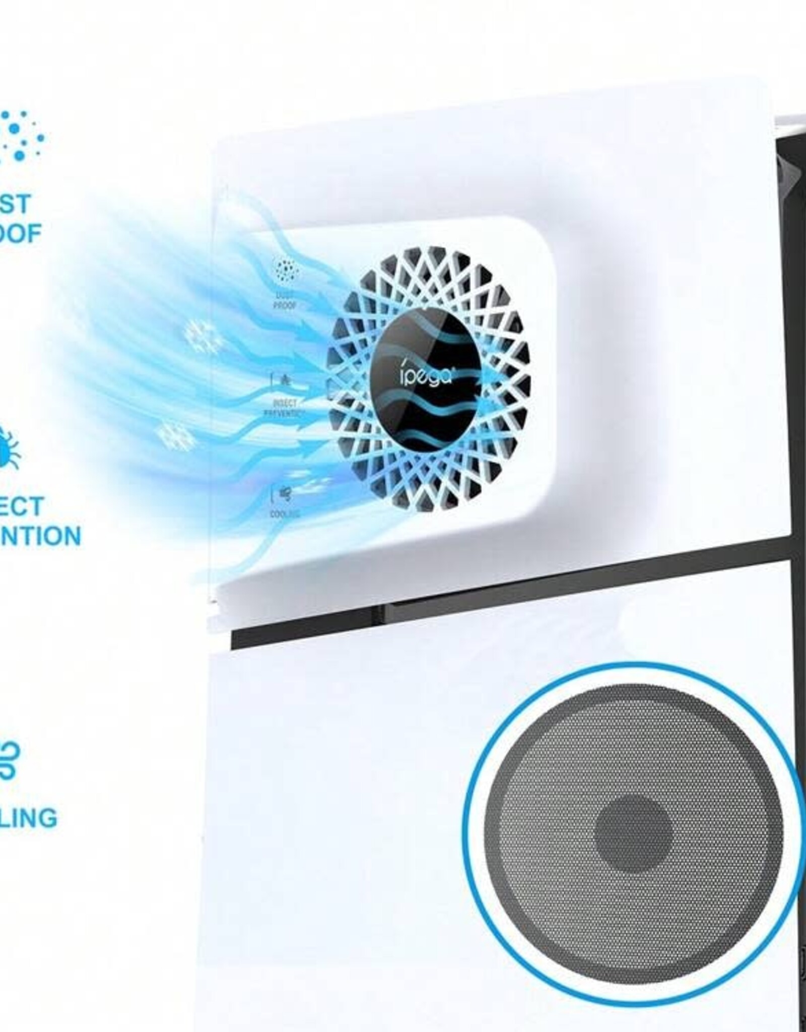 Ipega ps5 slim dust and heat Dissipation cover PG-P5S019A