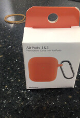 AirPods Silicone  Case - Gen 1 & 2 (Orange)
