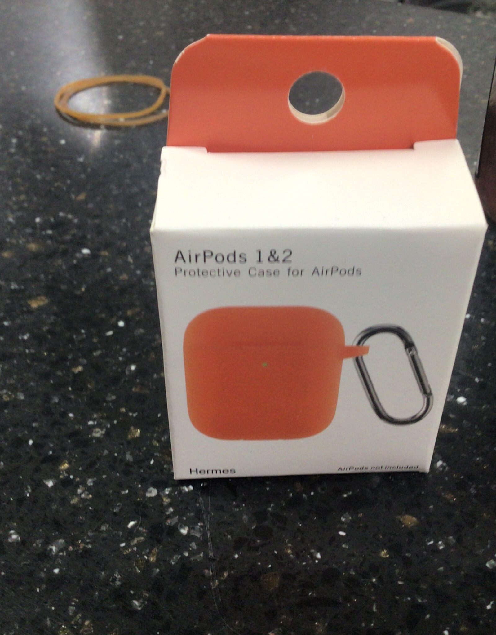 AirPods Silicone  Case - Gen 1 & 2 (Orange)