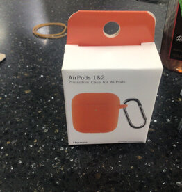 AirPods Silicone  Case - Gen 1 & 2 (Orange)