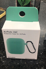 AirPods Silicone  Case - Gen 1 & 2 (Mint Green)