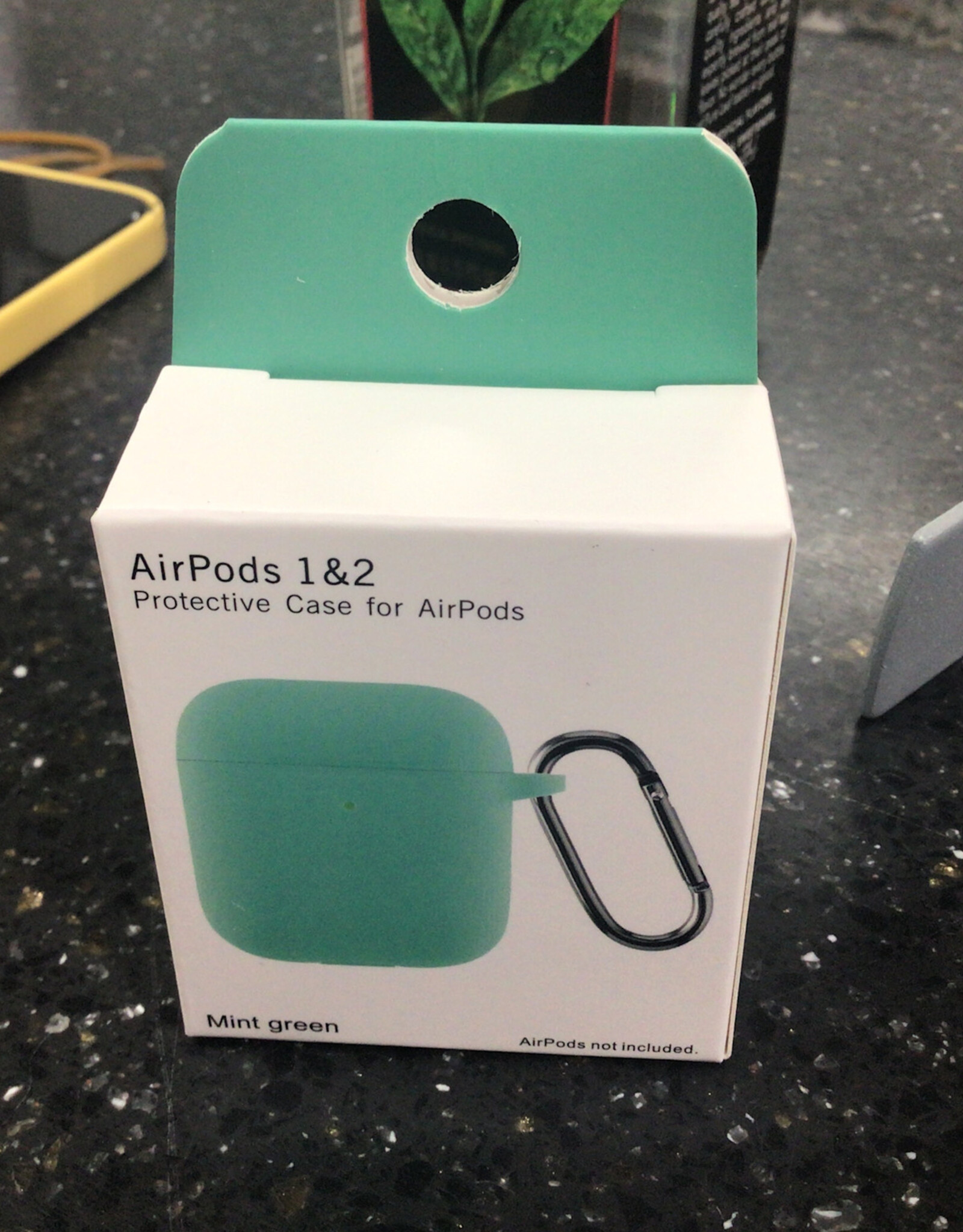 AirPods Silicone  Case - Gen 1 & 2 (Mint Green)