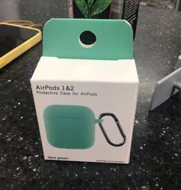 AirPods Silicone  Case - Gen 1 & 2 (Mint Green)