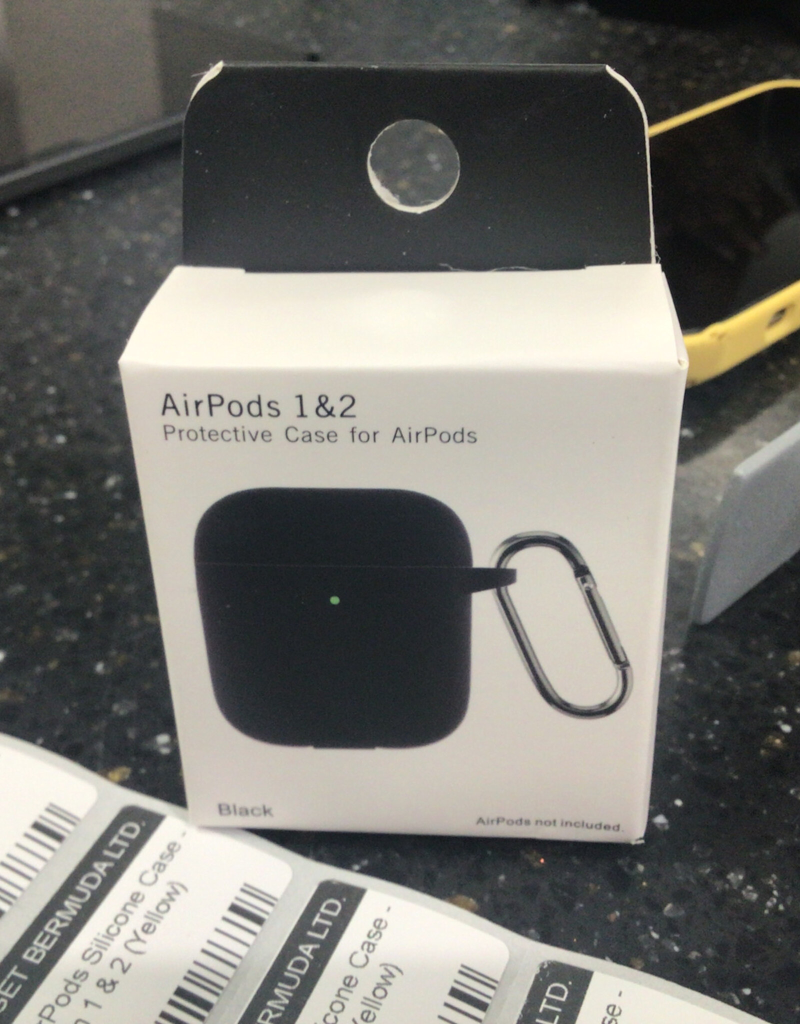 AirPods Silicone  Case - Gen 1 & 2 (Black)