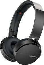 SONY- ON EAR EXTRA BASS HEADPHONES WITH MIC BLACK