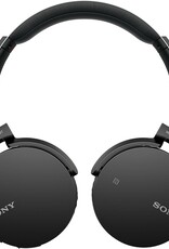 SONY- ON EAR EXTRA BASS HEADPHONES WITH MIC BLACK