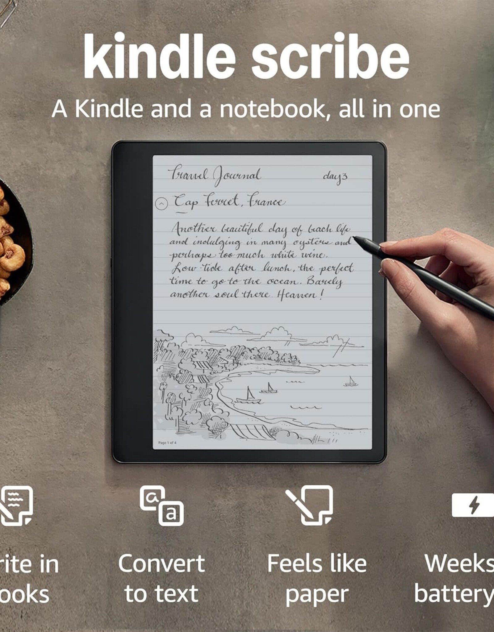 Amazon Kindle Scribe 16GB 2024 Tungsten