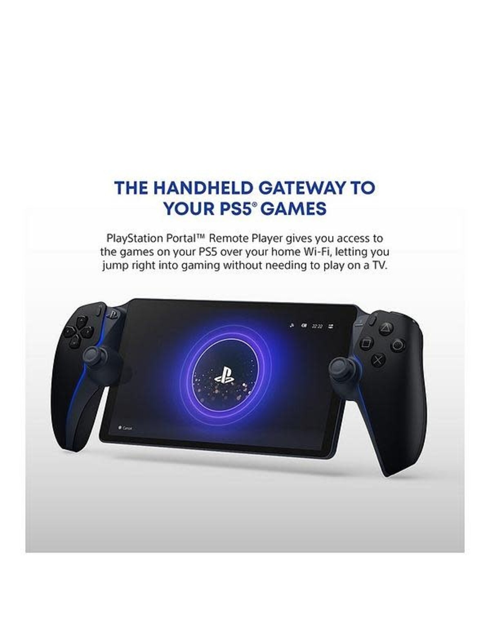 Sony PlayStation Portal Remote Player - Midnight Black
