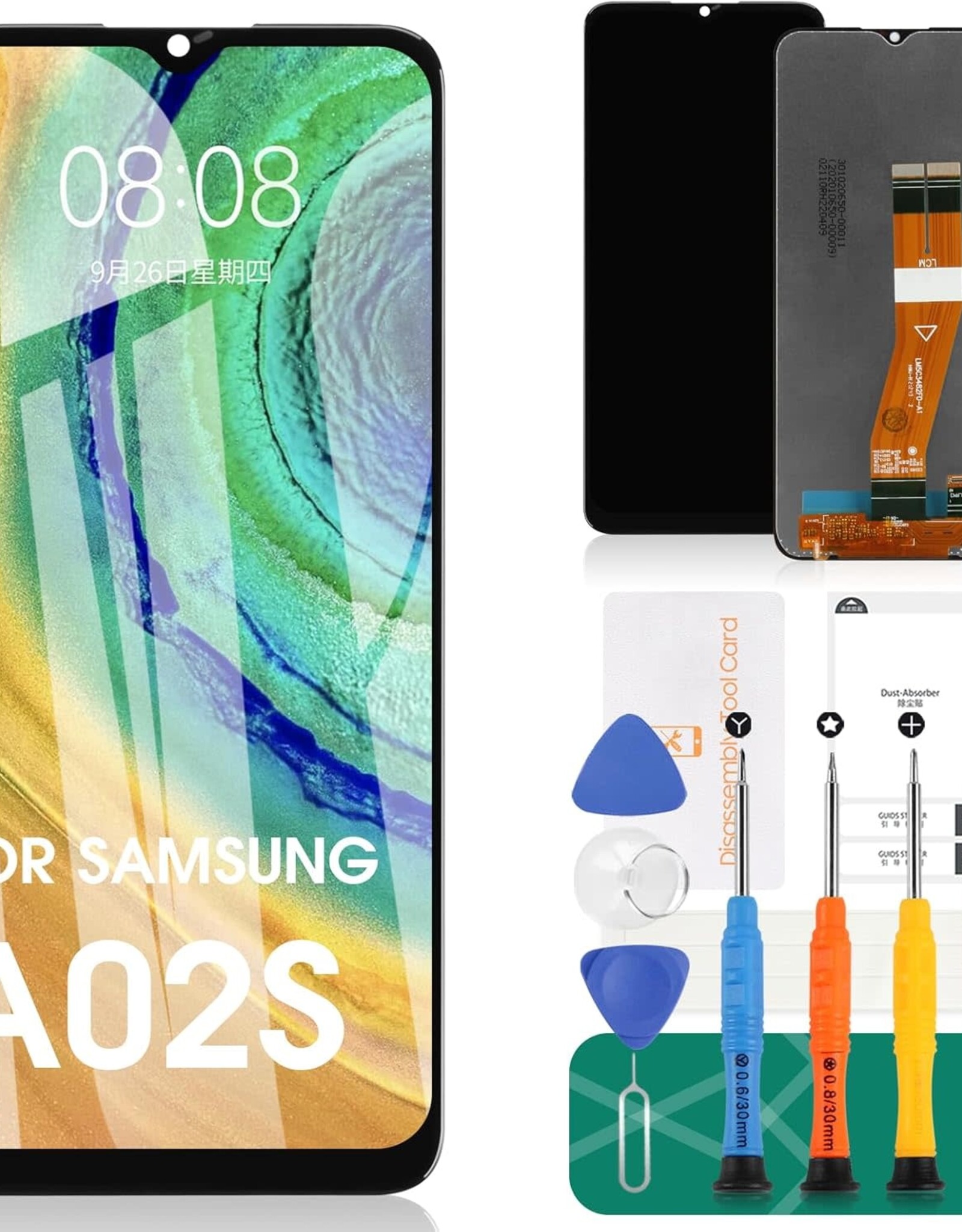 Samsung A02s  with frame  (A025/2020) Screen/LCD Replacement Part
