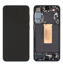 Samsung S23+ (SM-S916B) Screen With Frame (GH82-30476B) (Black) (Parts)