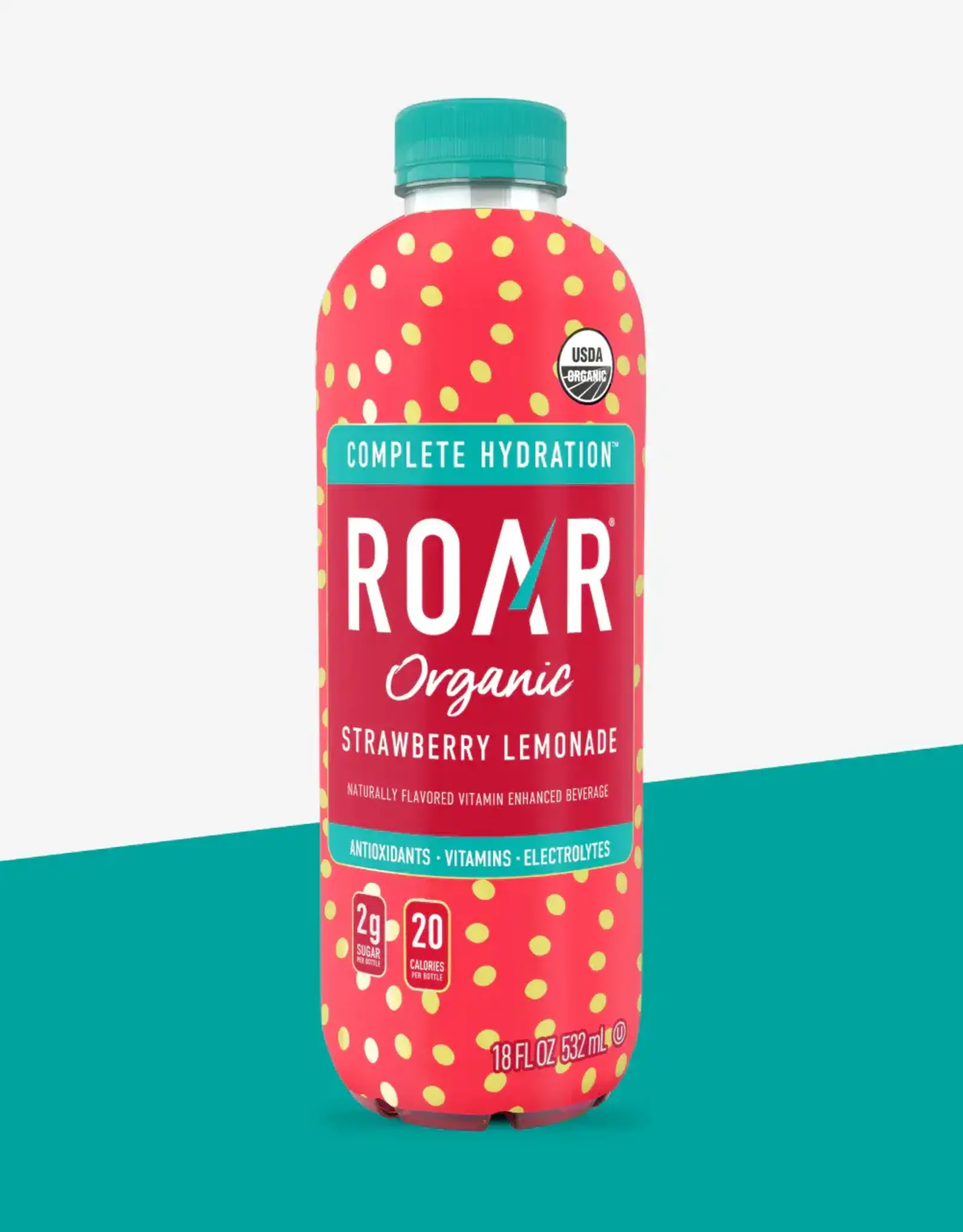 Roar Organic Strawberry Lemonade
