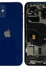Rear Housing + Frame Back + Glass + Camera Glass iPhone 12 A2172, A2402 Blue