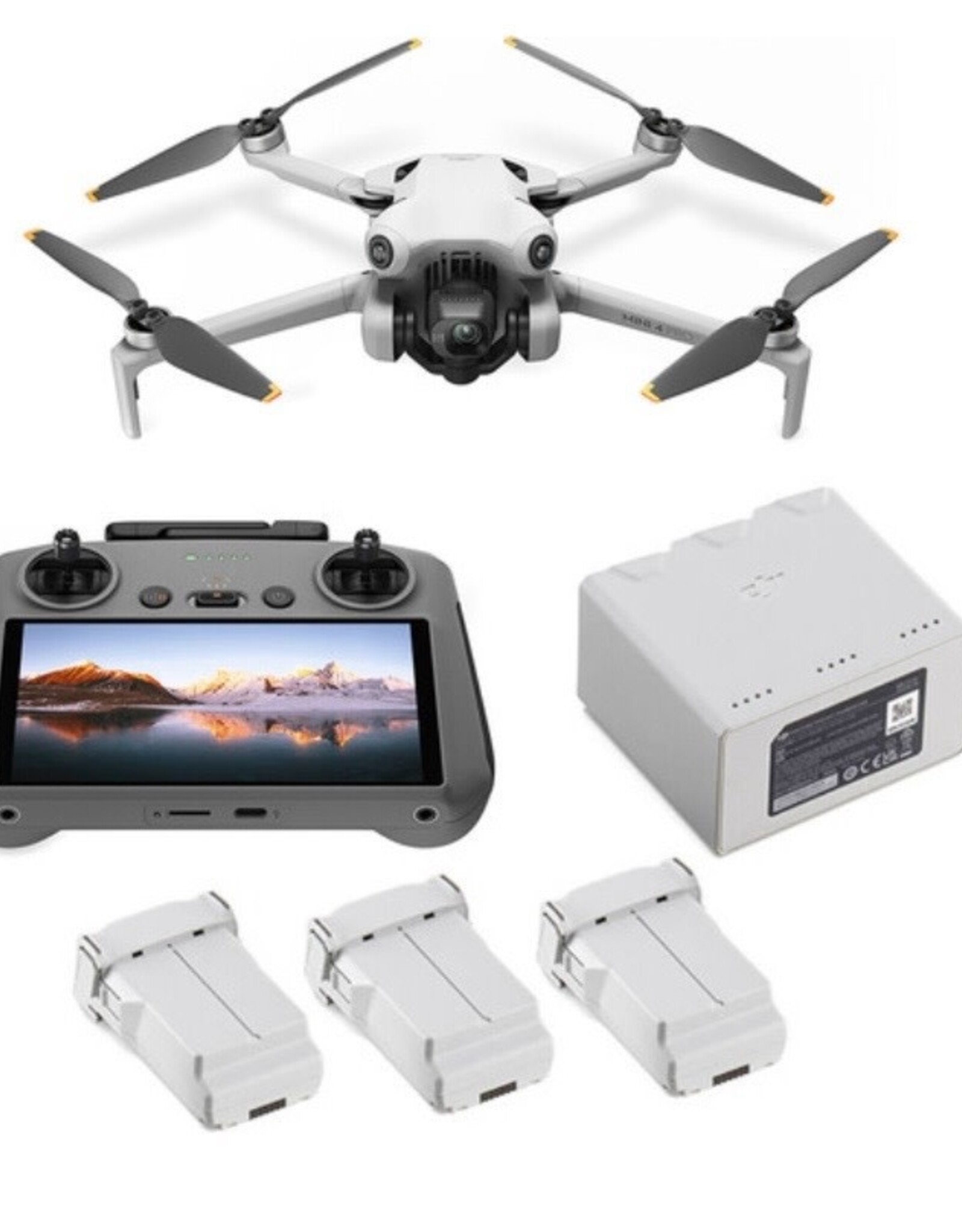 DJI Mini 4 Pro Camera Drone Bundle with RC2 Controller