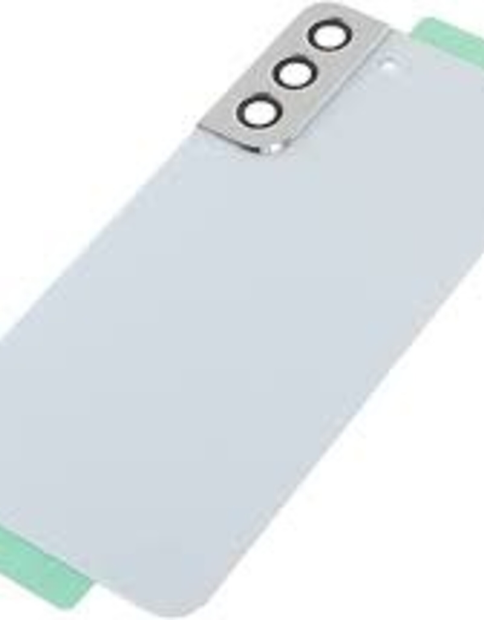 S22 Plus Back Cover Glass With Camera Lens (No Logo) White