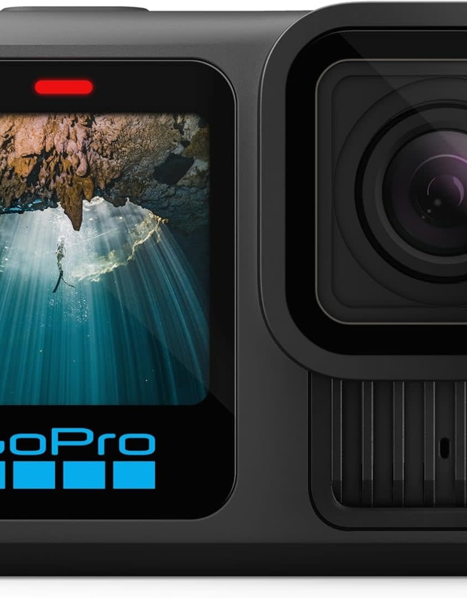 GoPro HERO13 Black Accessory Bundle - Includes The Handler, 2 Enduro Batteries, 2 Curved Adhesive Mounts, 64GB SanDisk MicroSD Card, and Carrying Case