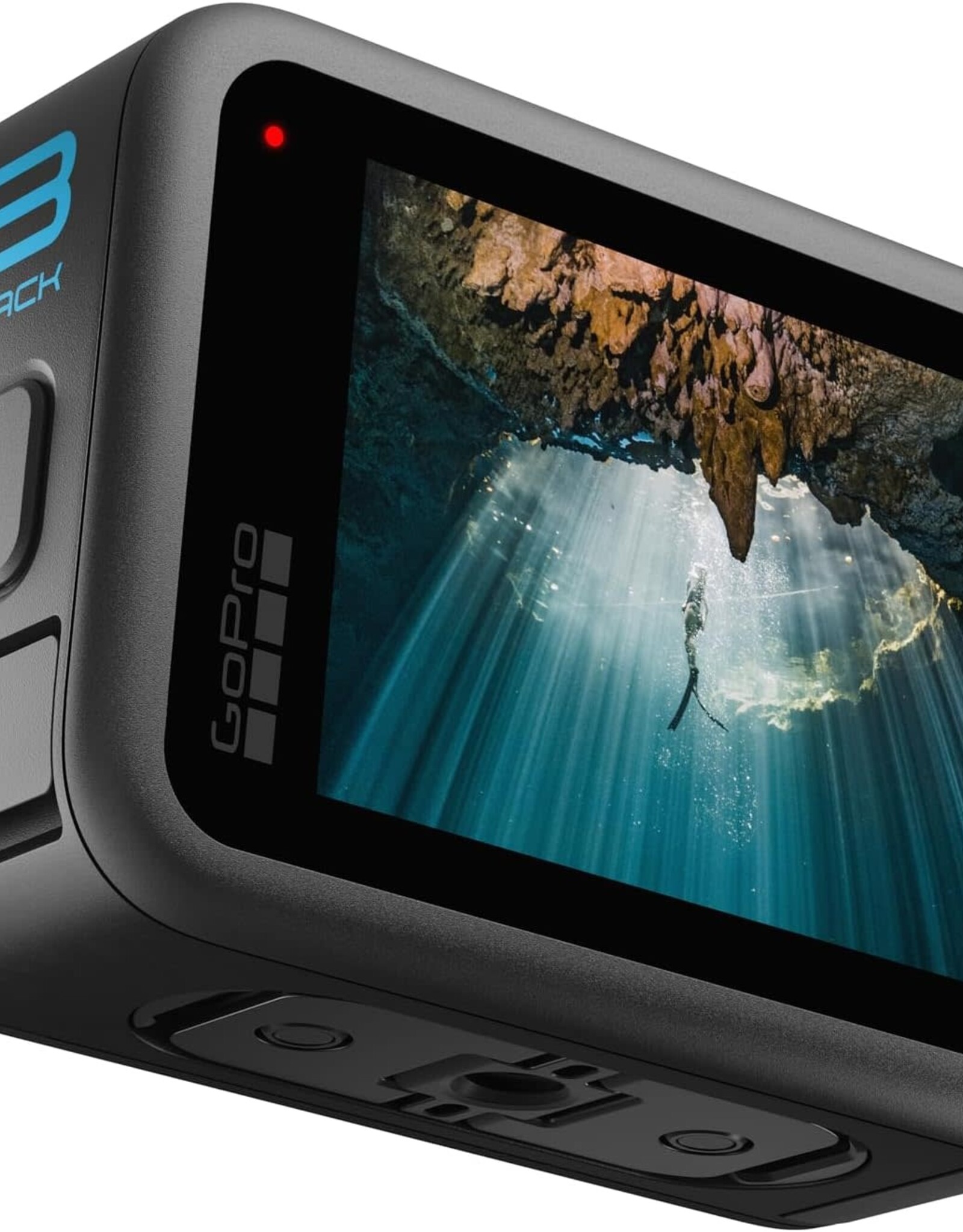GoPro HERO13 Black Accessory Bundle - Includes The Handler, 2 Enduro Batteries, 2 Curved Adhesive Mounts, 64GB SanDisk MicroSD Card, and Carrying Case