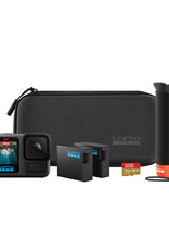 GoPro HERO13 Black Accessory Bundle - Includes The Handler, 2 Enduro Batteries, 2 Curved Adhesive Mounts, 64GB SanDisk MicroSD Card, and Carrying Case