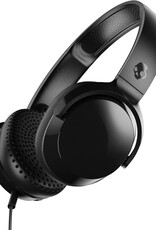 Skullcandy Riff On-Ear Wired Headphones, Microphone, Works with Bluetooth Devices and Computers - Black