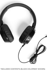 Skullcandy Riff On-Ear Wired Headphones, Microphone, Works with Bluetooth Devices and Computers - Black