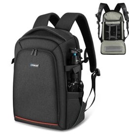 PULUZ Outdoor Portable Waterproof Scratch-proof Dual Shoulders Backpack Handheld PTZ Stabilizer Camera Bag with Rain Cover for Digital Camera, DJI Ronin-SC / Ronin-S