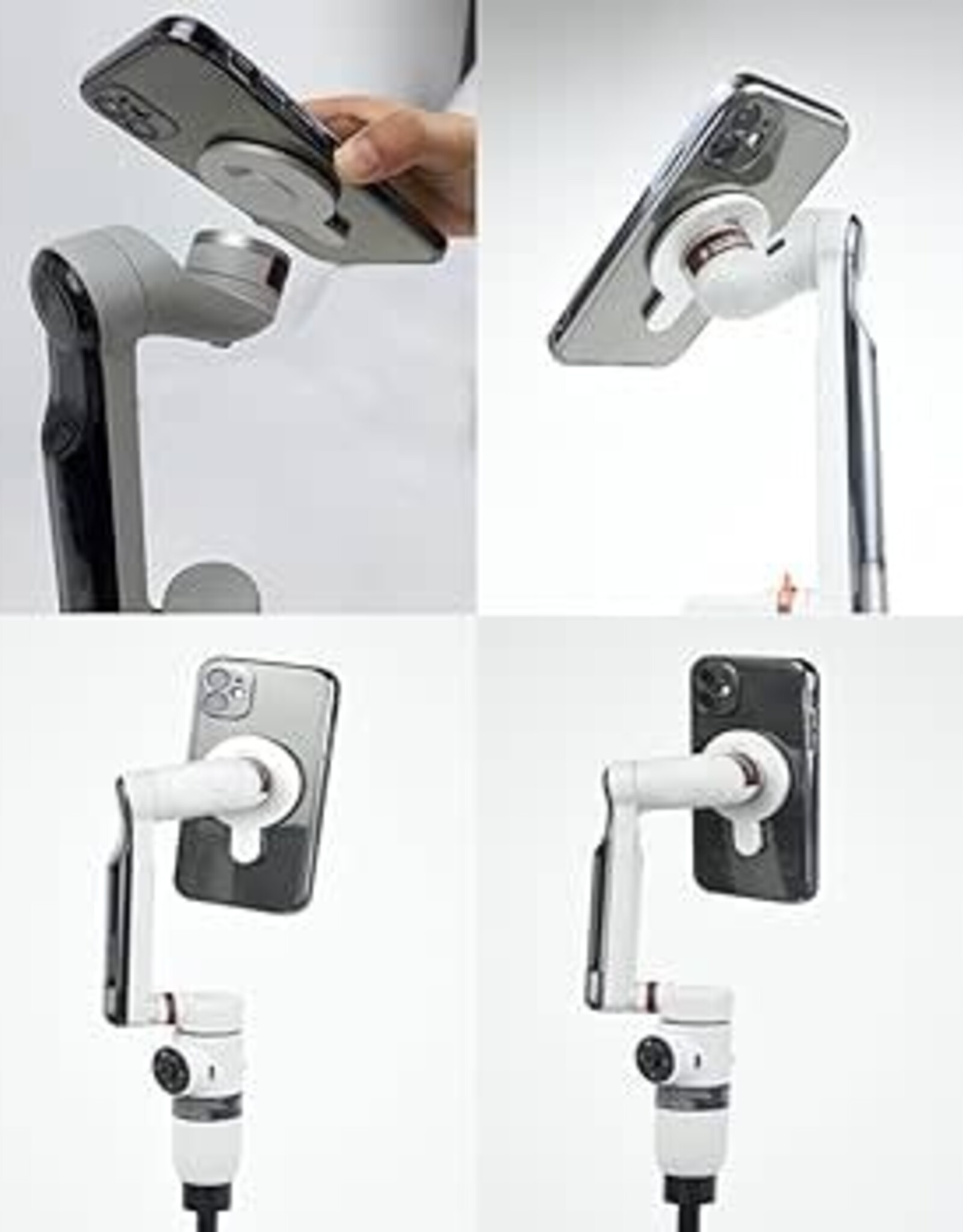 PULUZ For Insta360 FLow Gimbal Magnetic MagSafe Adapter Phone Holder