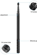 PULUZ 150cm Metal Selfie Stick Monopod for Insta360 One RS / X2 / X3
