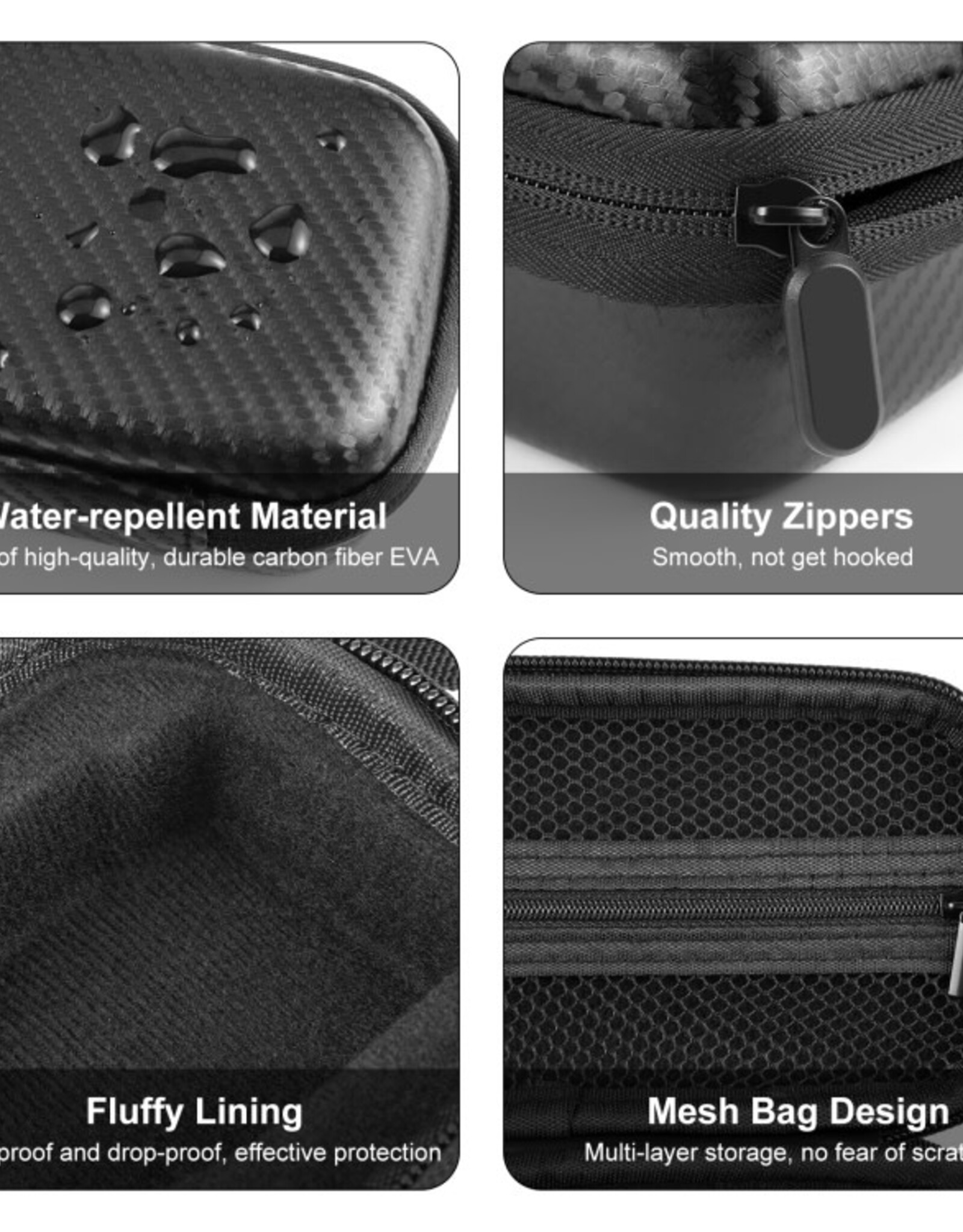 For DJI Omso Pocket 3 PULUZ Mini Body Bag Portable EVA Storage Bag