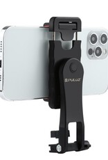 PULUZ 360 Degree Rotating Horizontal Vertical Shooting Phone ABS Clamp Holder Bracket For iPhone, Galaxy, Huawei, Xiaomi, Sony, HTC, Google and other Smartphones