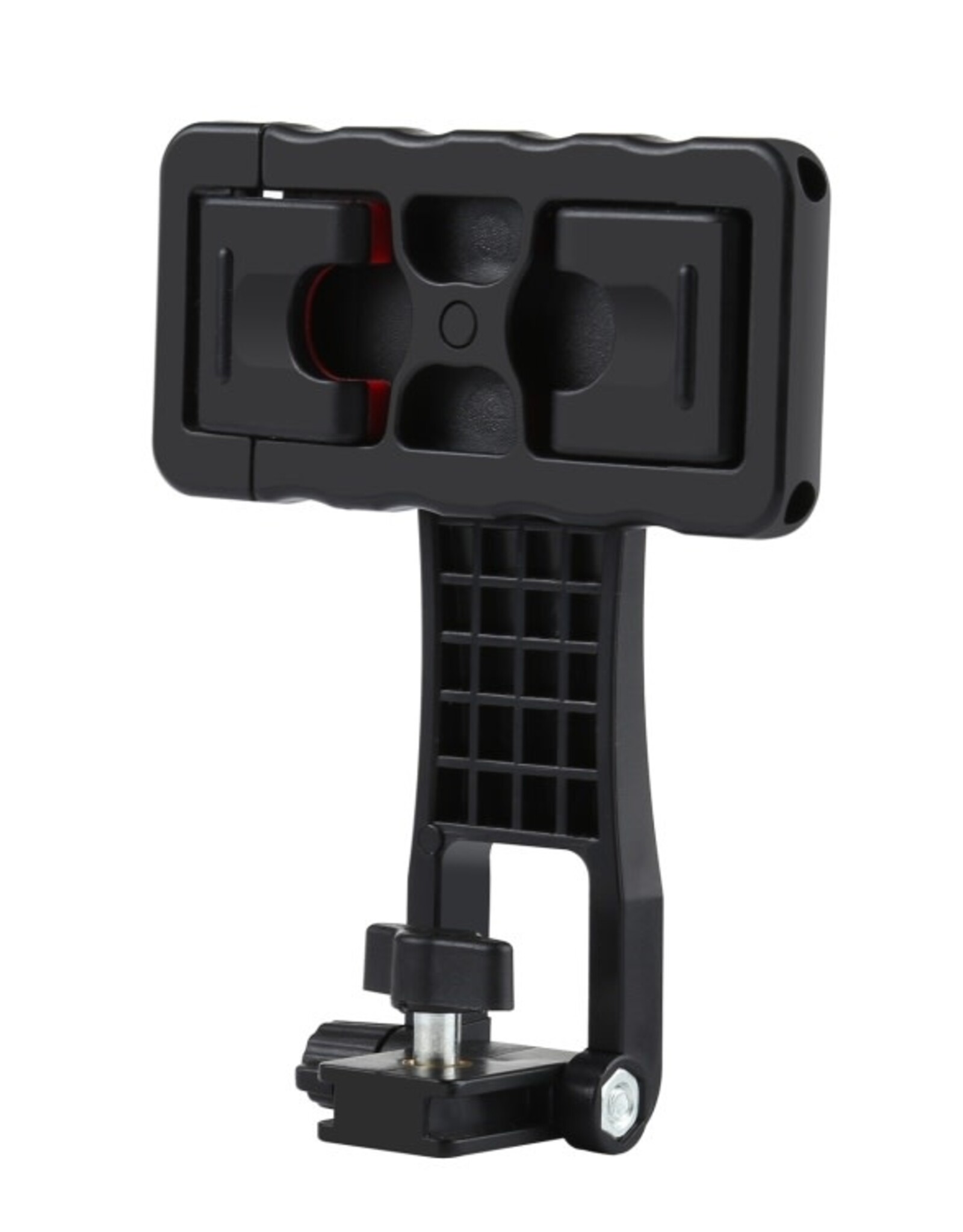 PULUZ 360 Degree Rotating Horizontal Vertical Shooting Phone ABS Clamp Holder Bracket For iPhone, Galaxy, Huawei, Xiaomi, Sony, HTC, Google and other Smartphones