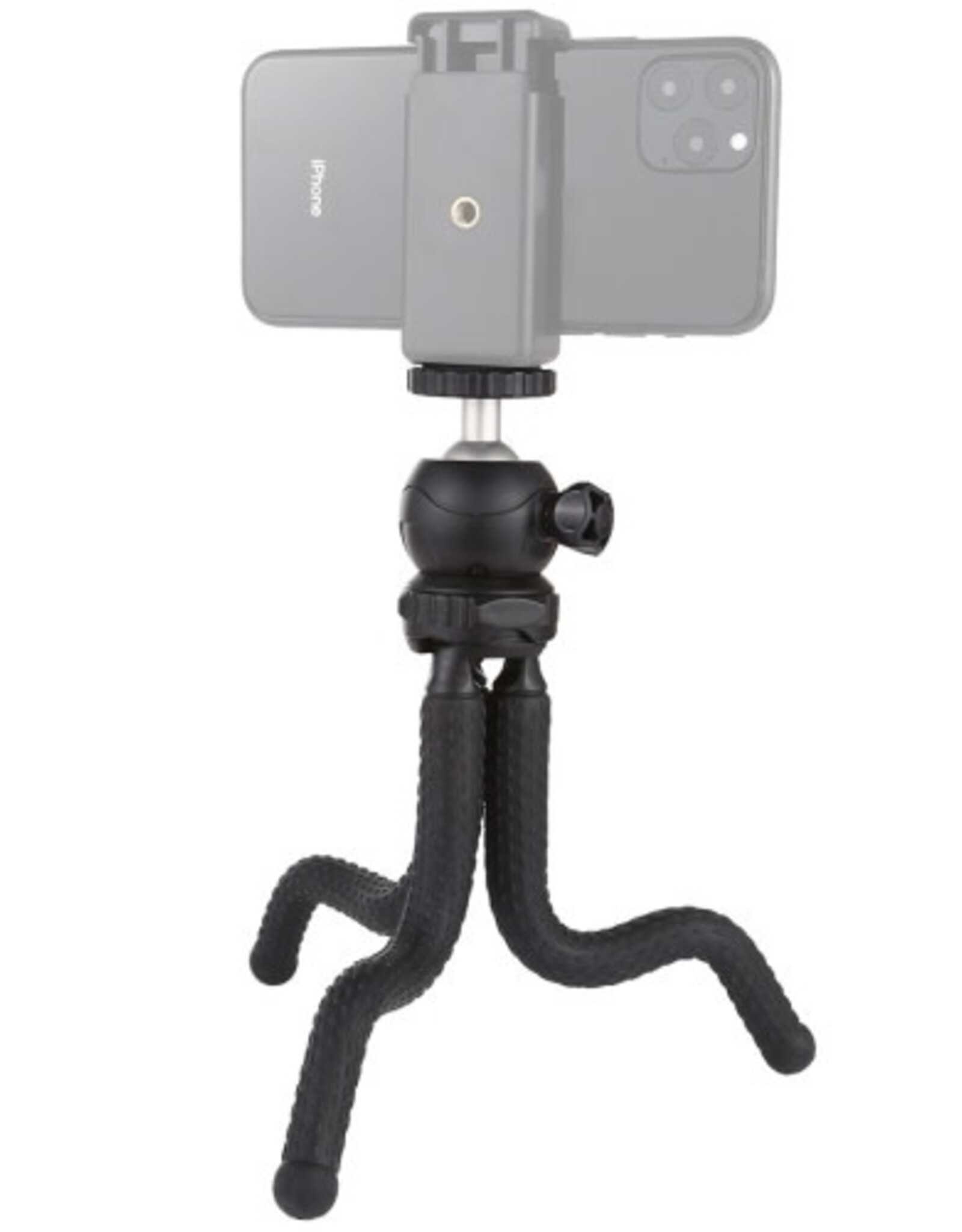 PULUZ Mini Octopus Flexible Tripod Holder with Ball Head for SLR Cameras, GoPro, Cellphone, Size:30cmx5cm
