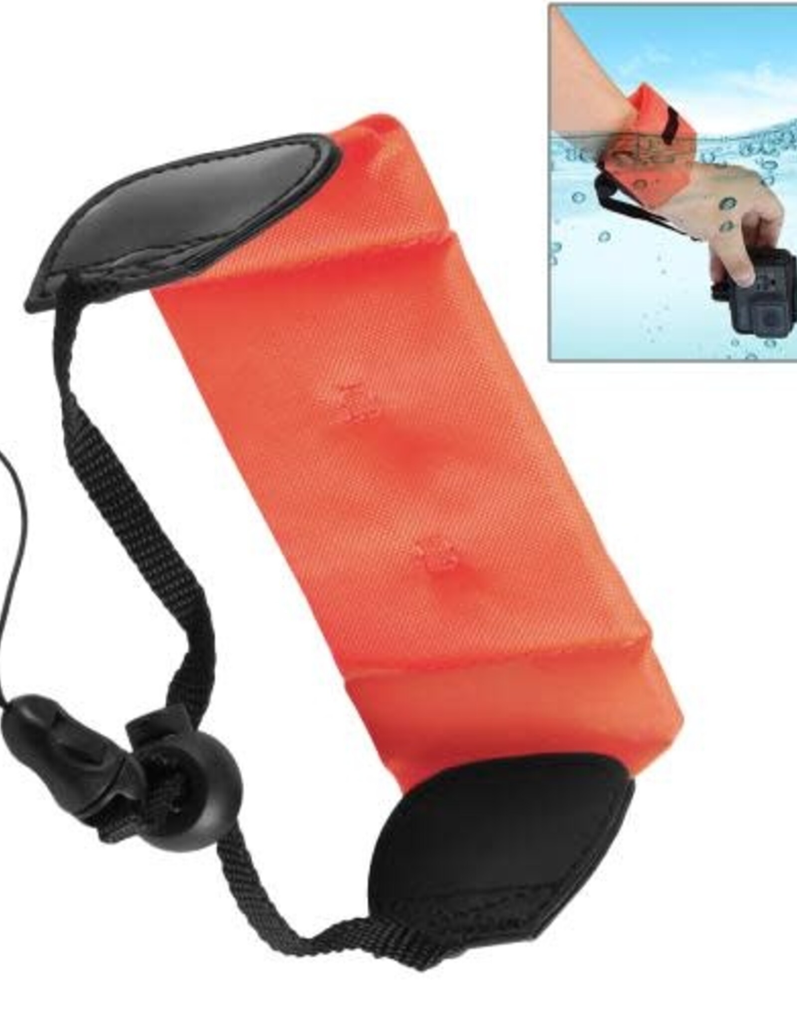PULUZ Underwater Photography Floating Bobber Wrist Strap for GoPro Hero11 Black / HERO10 Black / HERO9 Black /HERO8 / HERO7 /6 /5 /5 Session /4 Session /4 /3+ /3 /2 /1, Insta360 ONE R, DJI Osmo Action and Other Action Cameras, Length: 20cm