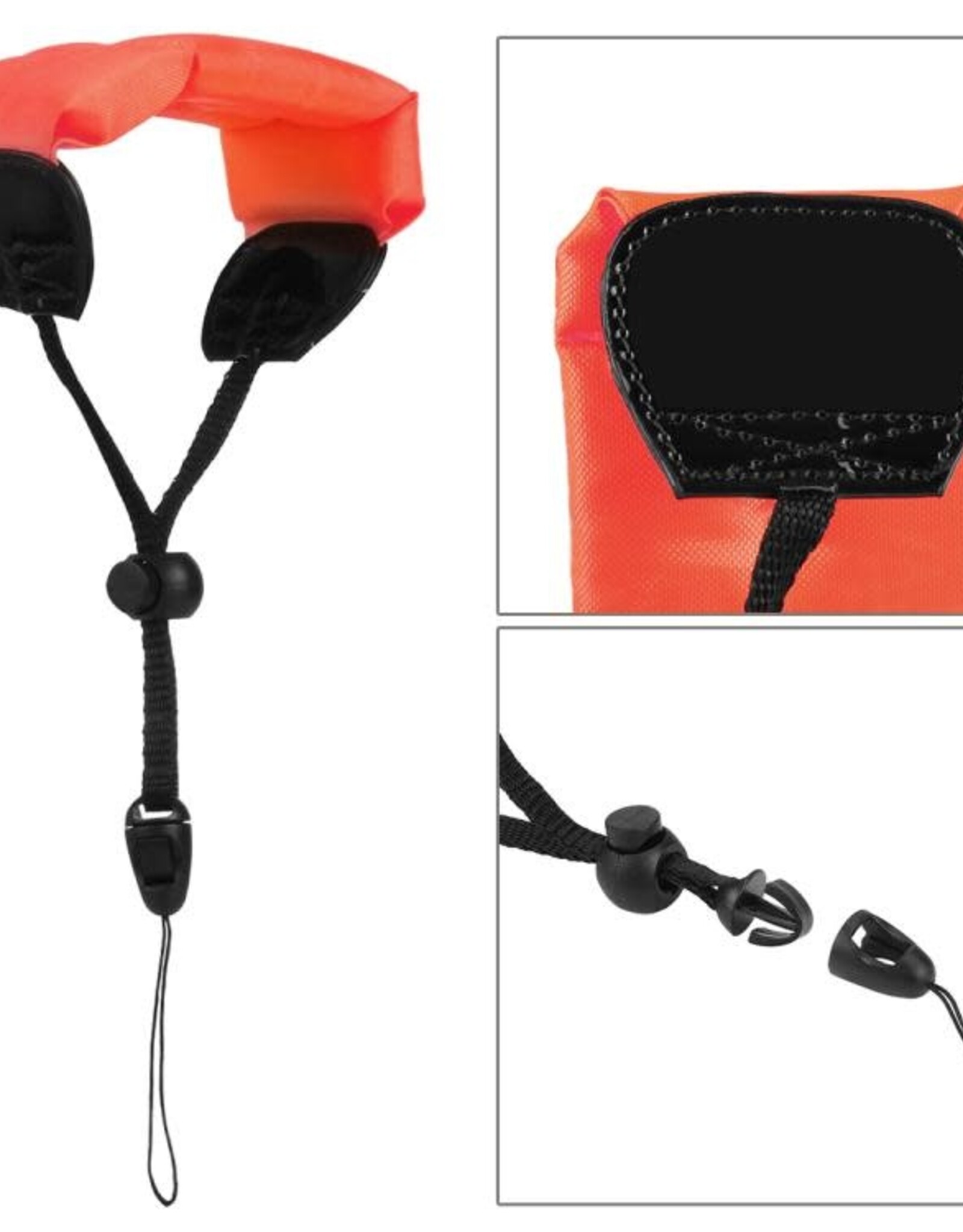 PULUZ Underwater Photography Floating Bobber Wrist Strap for GoPro Hero11 Black / HERO10 Black / HERO9 Black /HERO8 / HERO7 /6 /5 /5 Session /4 Session /4 /3+ /3 /2 /1, Insta360 ONE R, DJI Osmo Action and Other Action Cameras, Length: 20cm