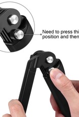 PULUZ 3-Way Grip Foldable Tripod Selfie-stick Extension Monopod for GoPro, Insta360 ONE R, DJI Osmo Action and Other Action Cameras, Length: 20-58cm