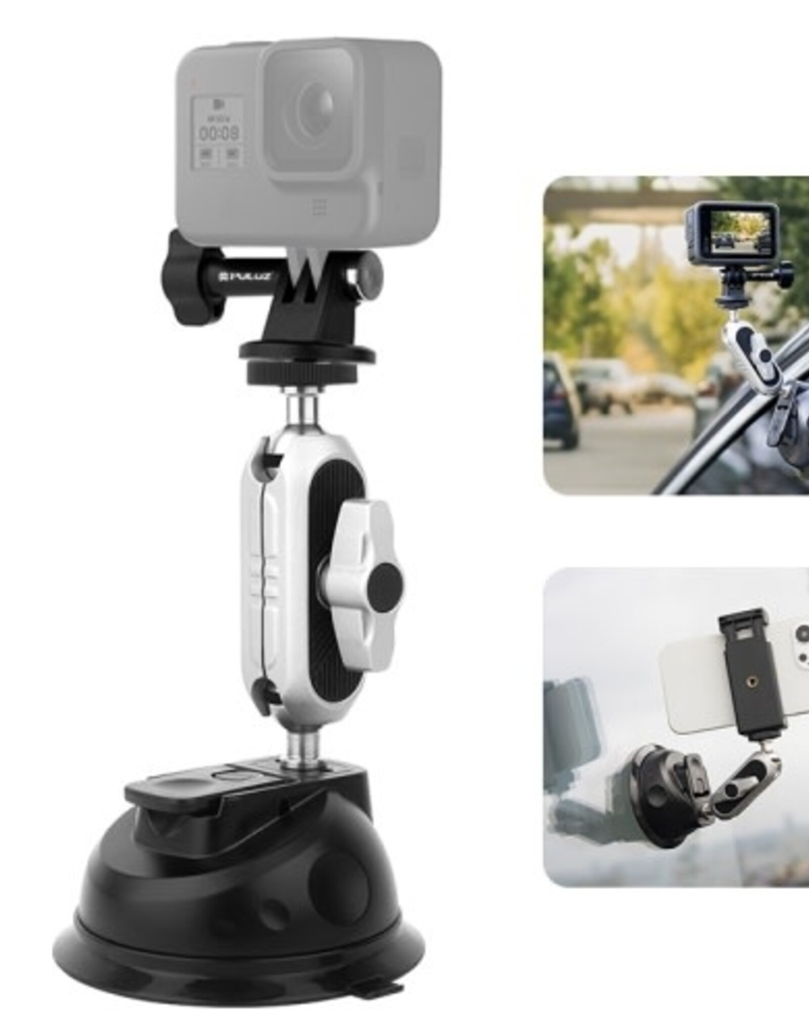 Action camera Suction cup bracket PU861