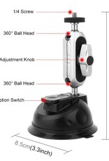 Action camera Suction cup bracket PU861