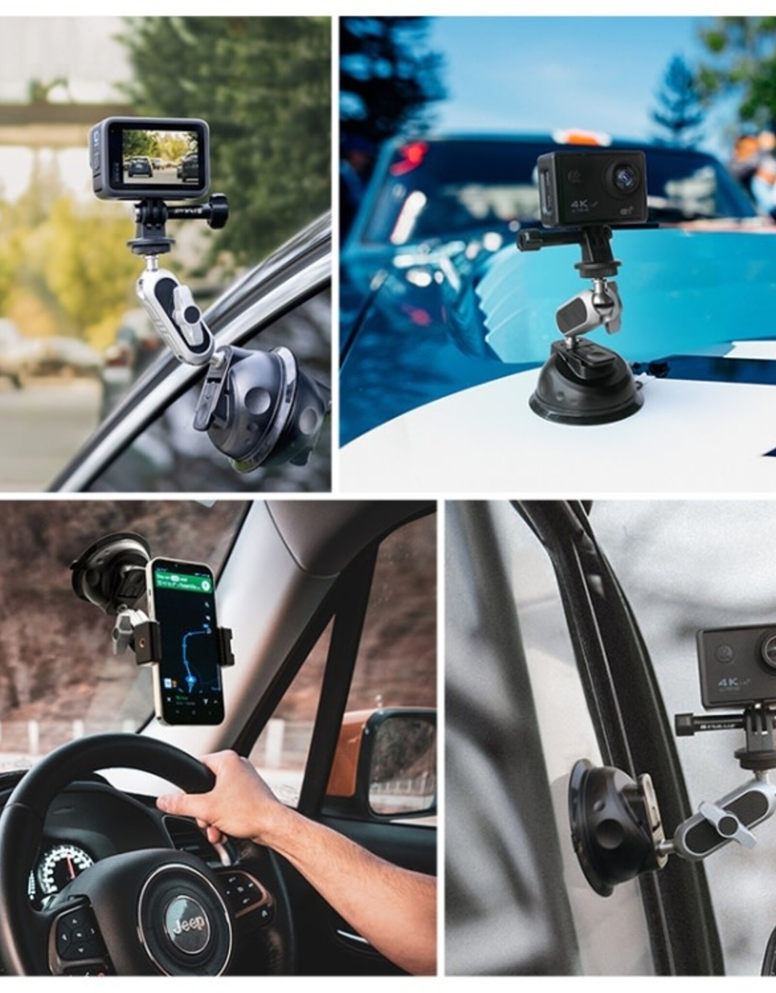 Action camera Suction cup bracket PU861
