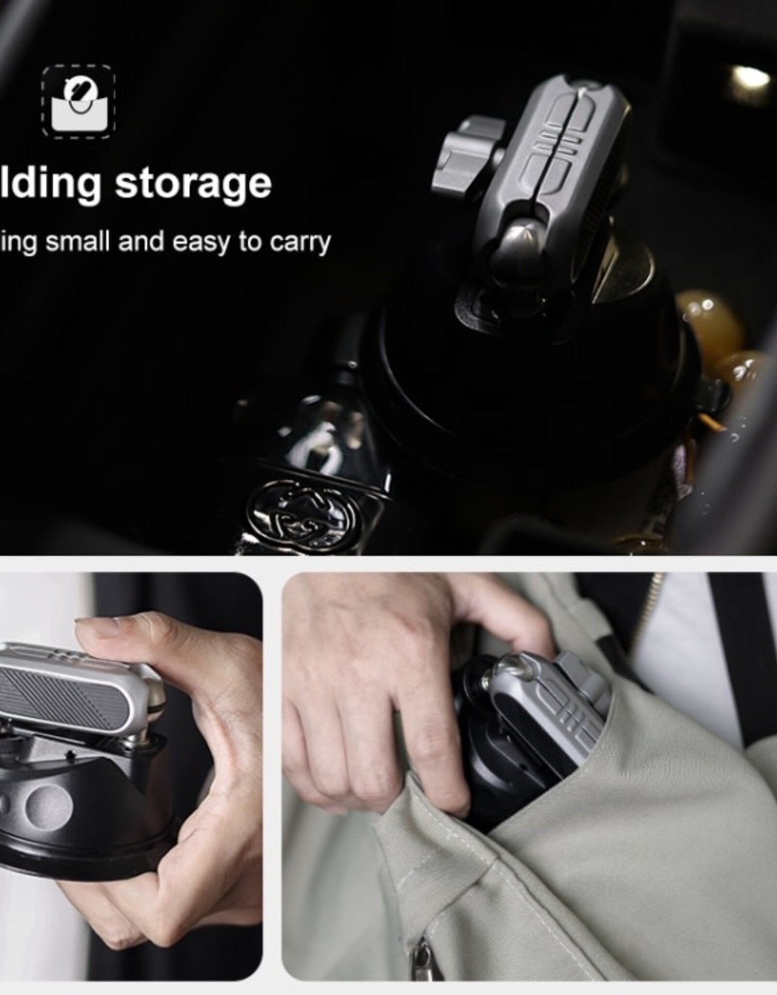 Action camera Suction cup bracket PU861