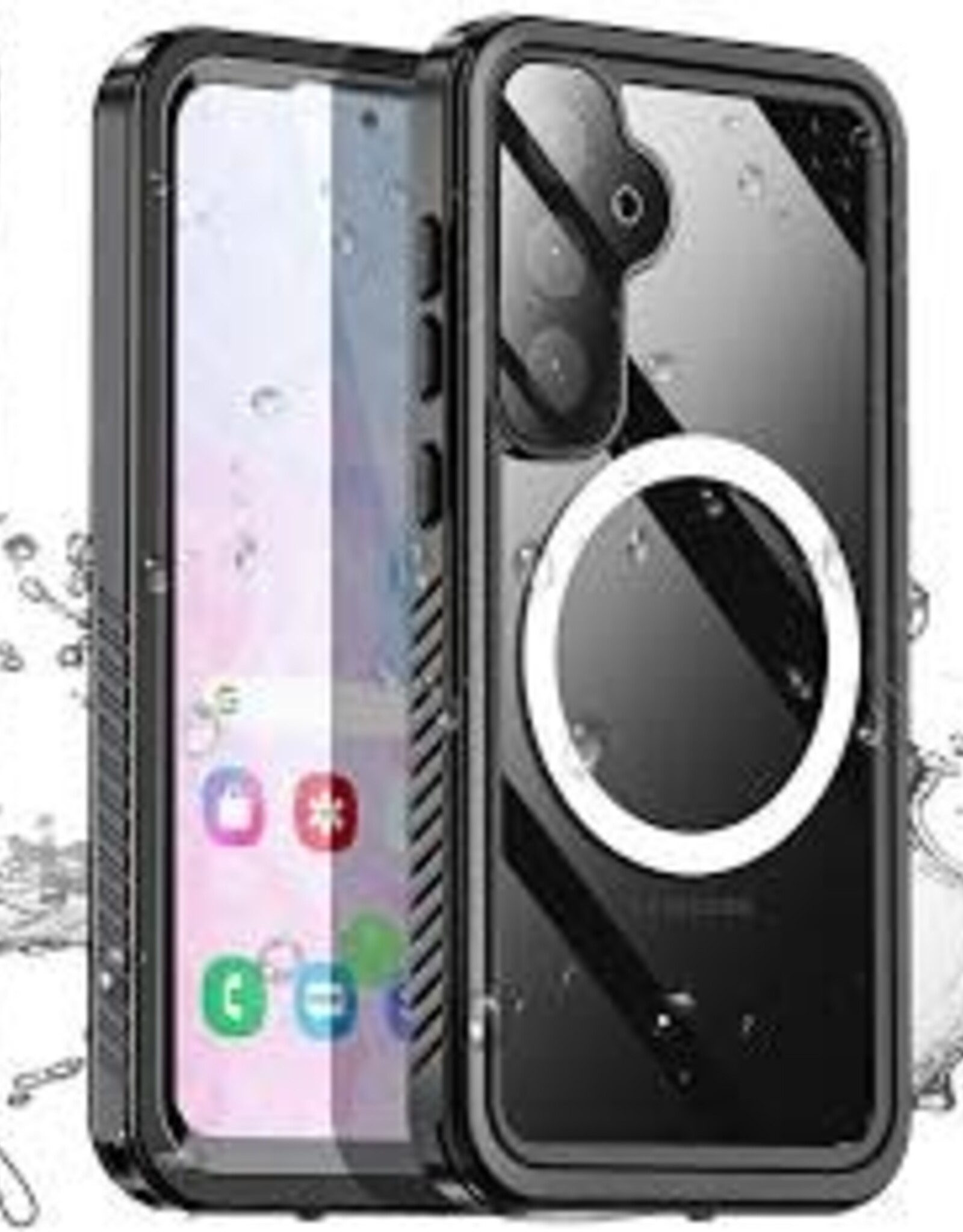 SAMSUNG SHELLBOX WATERPROOF BLACK S24 SERIES
