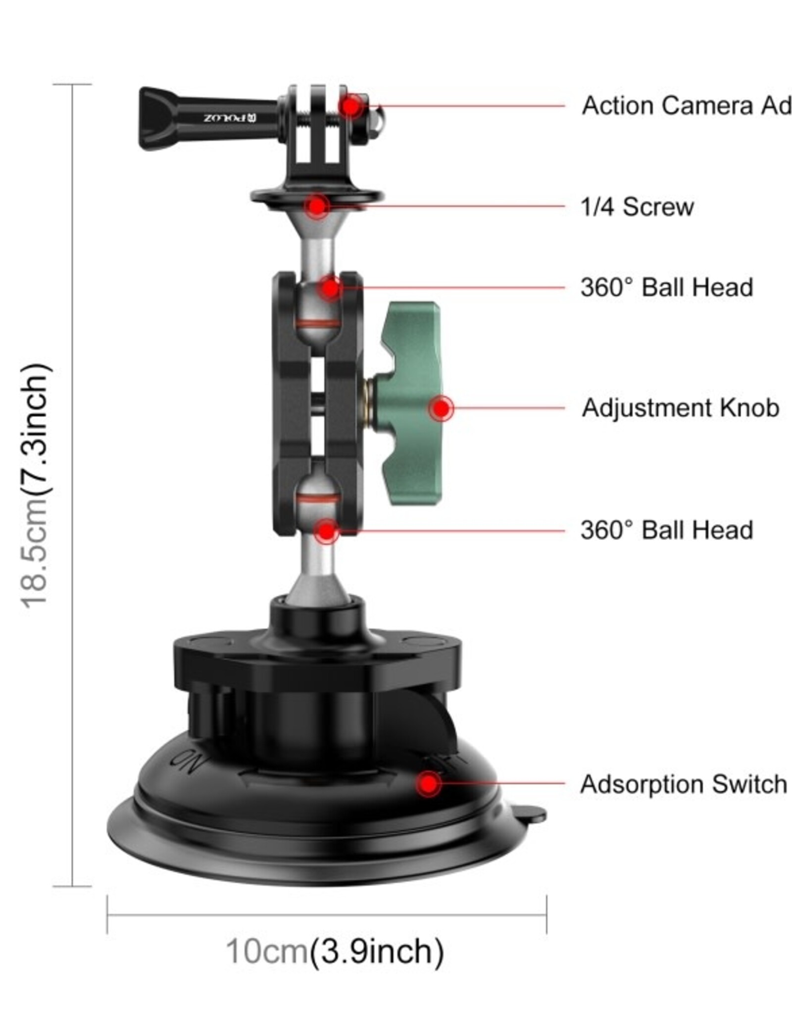 Automobile Sucker Bracket PU848B
