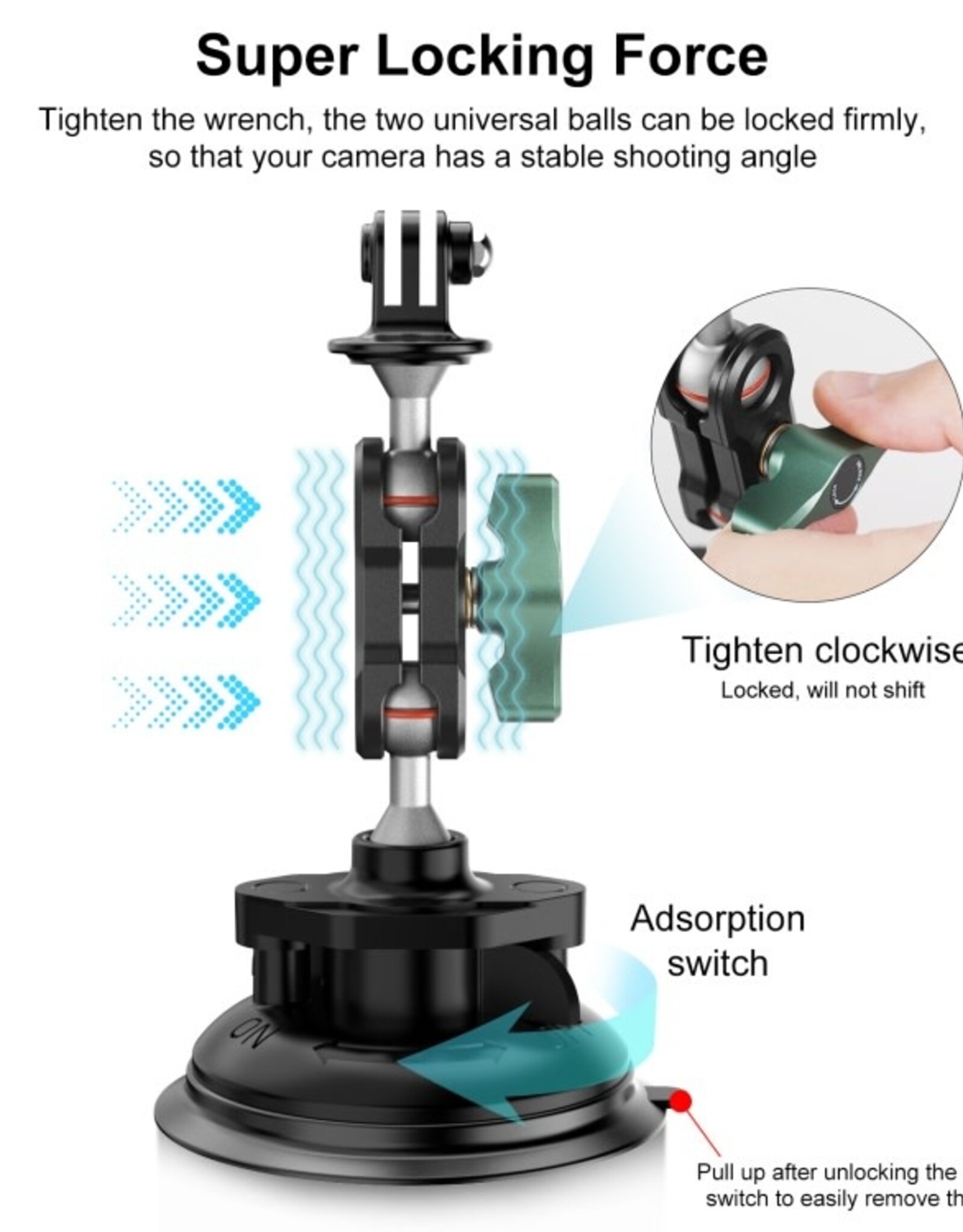 Automobile Sucker Bracket PU848B