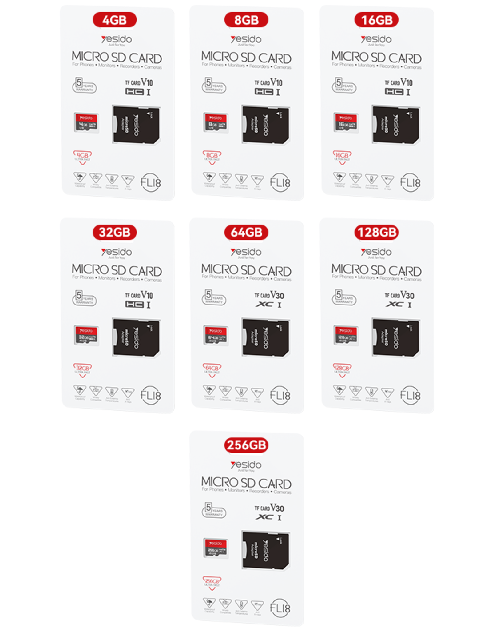 Yesido SD Card 16GB
