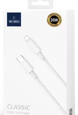 Classic Data Cable USB C - Lightening 30w Wi-C008
