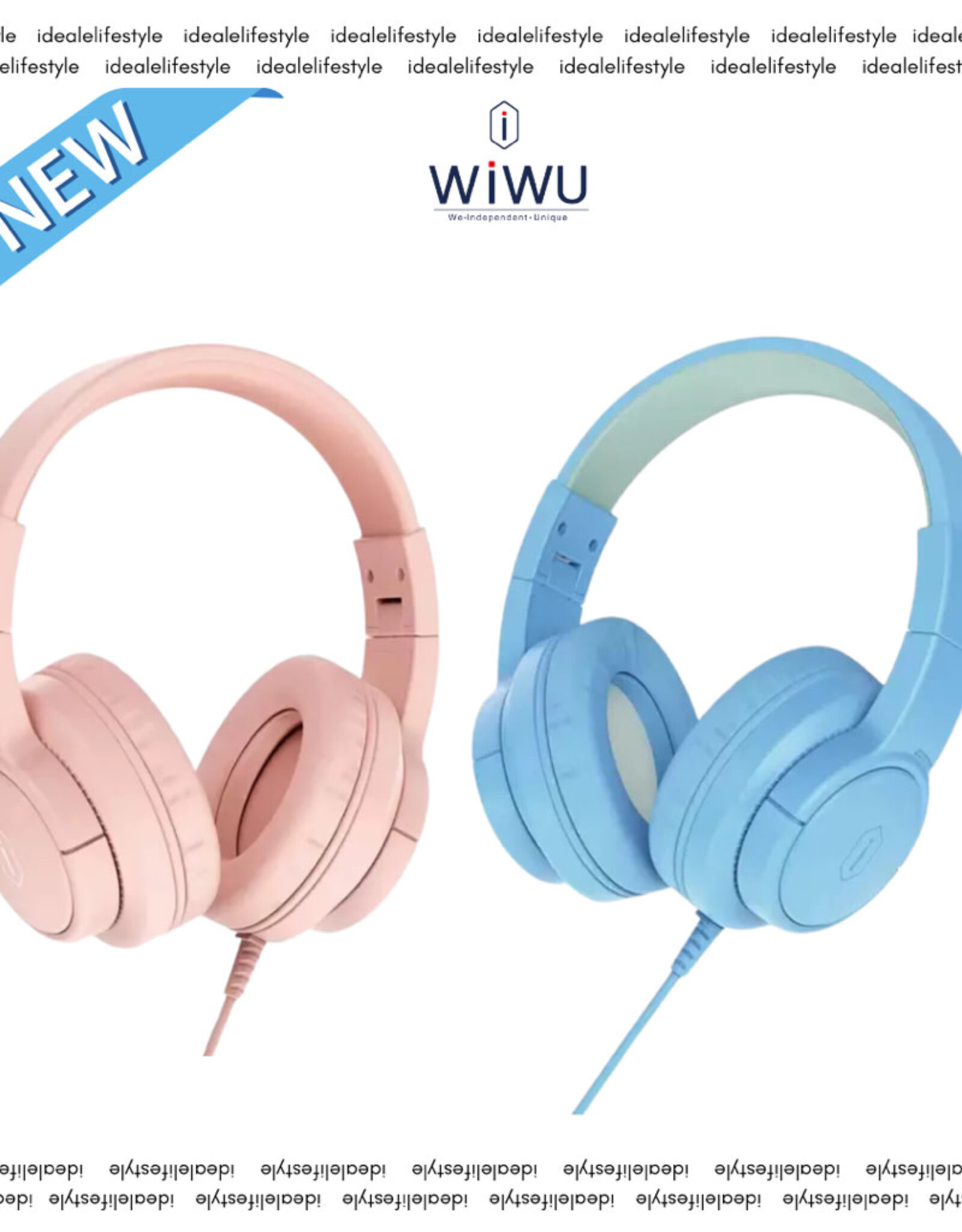 Wiwu Wired Headphone for kids KTD-01