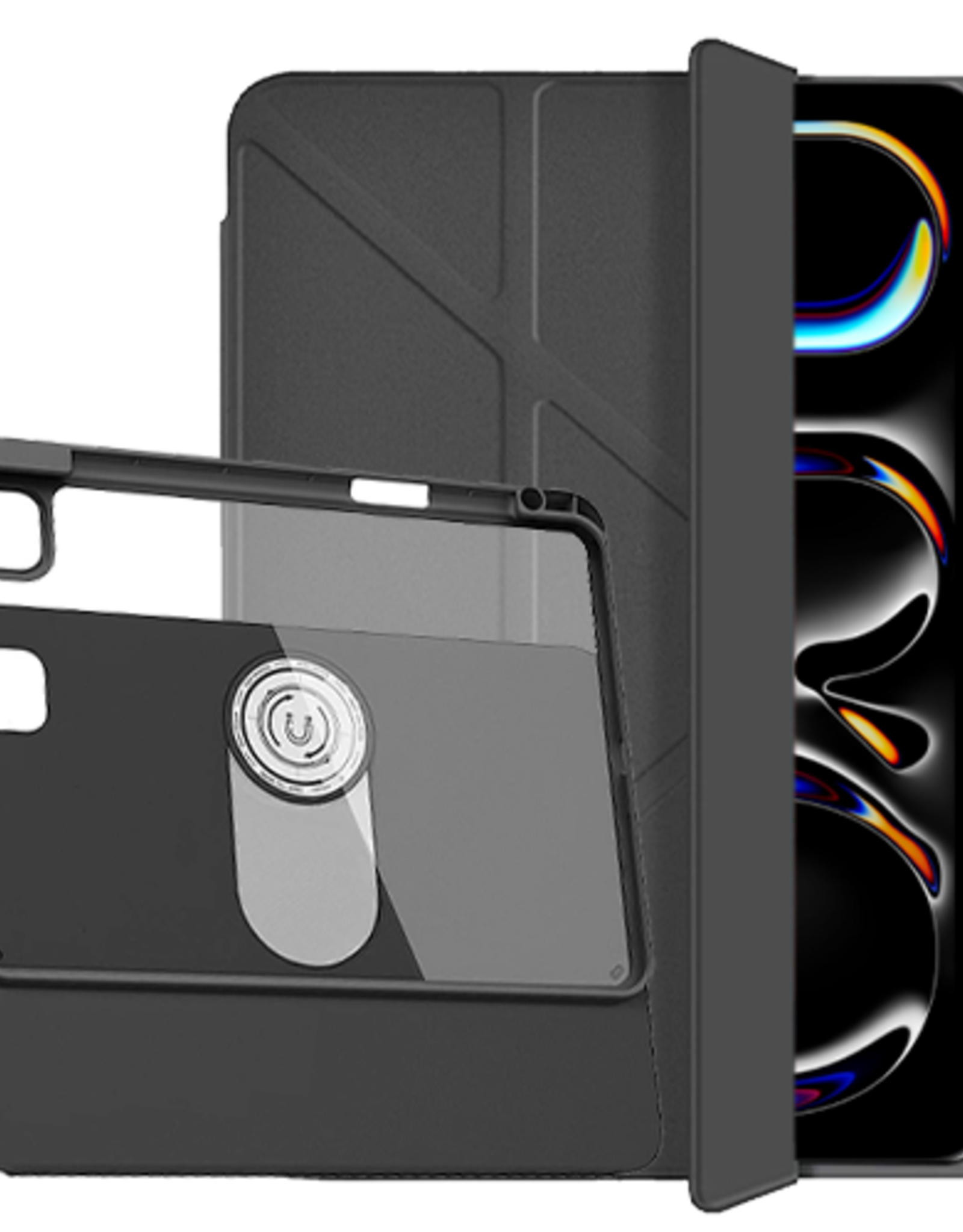 360°Rotation magnetic protective Case for iPad 10.9&11