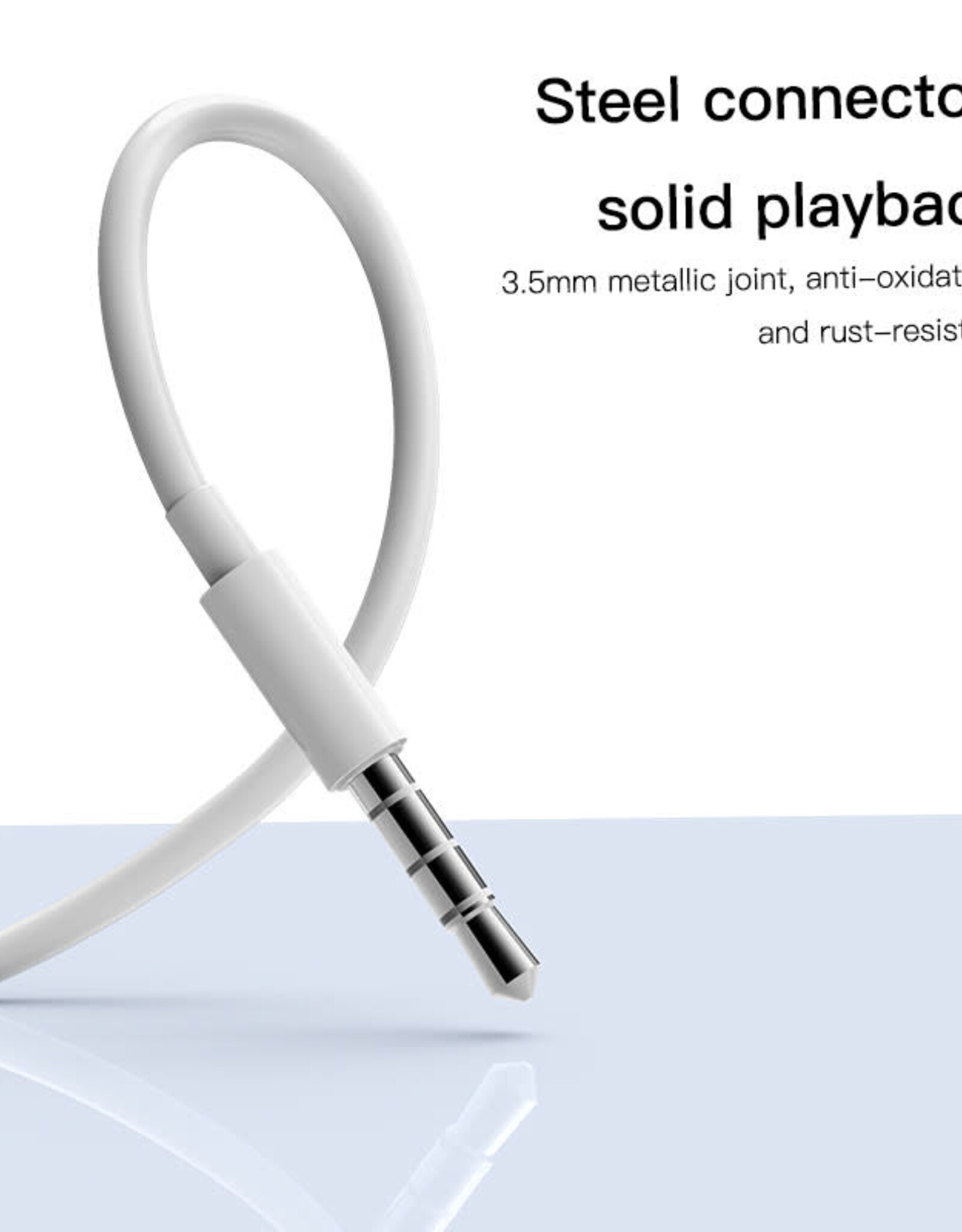 yesido earphones 3.5mm white YH39