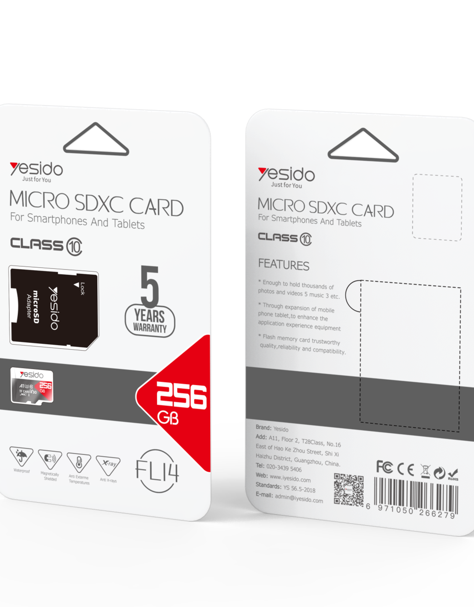 YESIDO Micro SD Card (16GB)