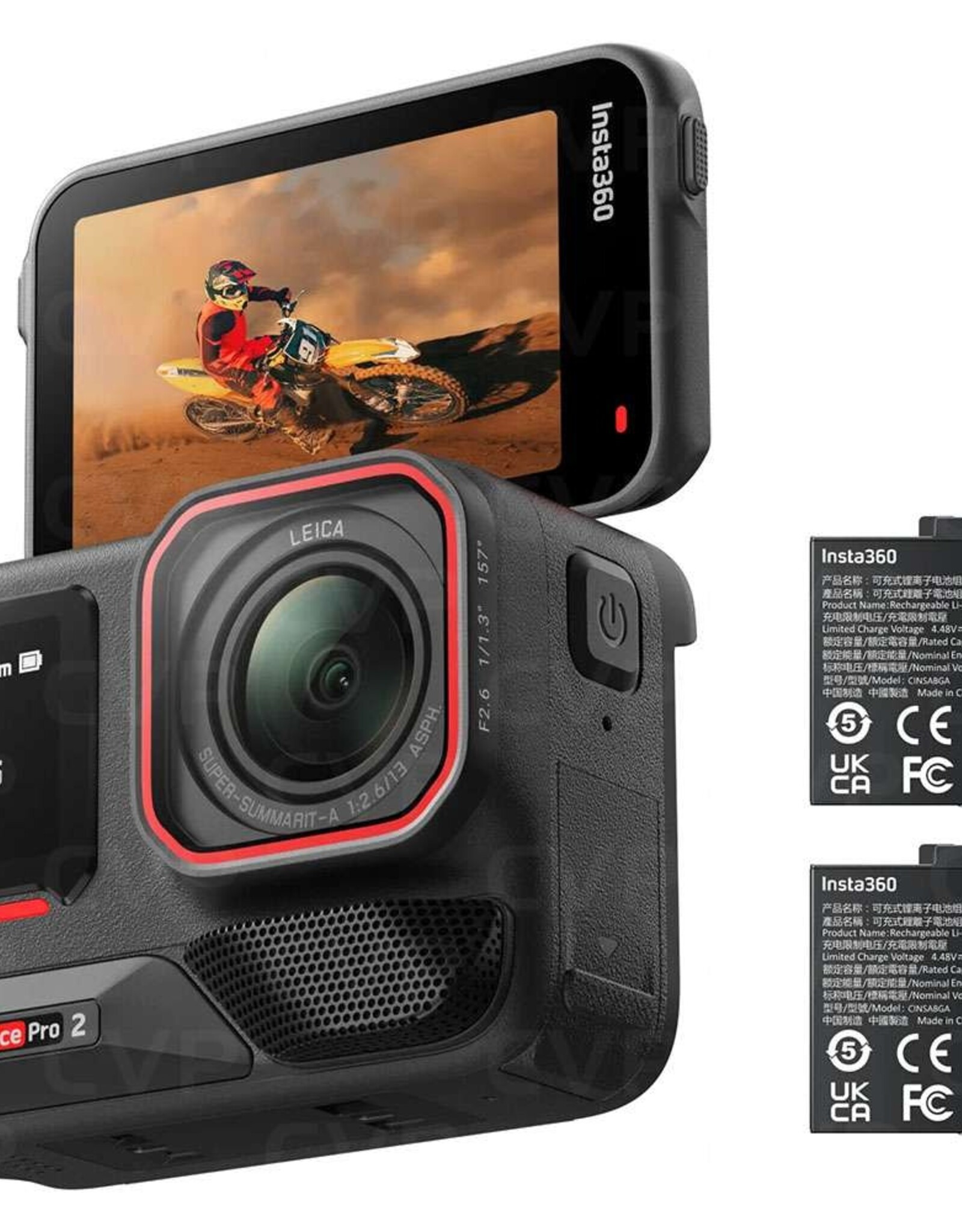 Insta360 Ace Pro 2 Action Camera Battery Bundle