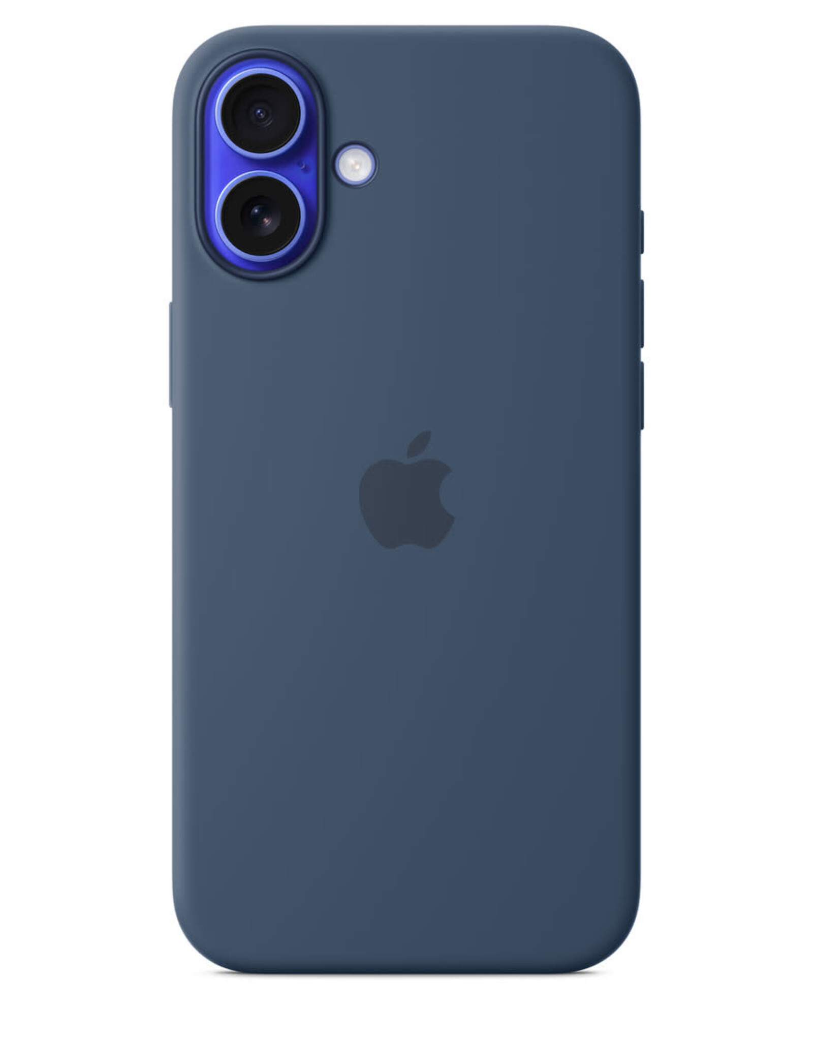 Iphone 16 plus silicone case Denim